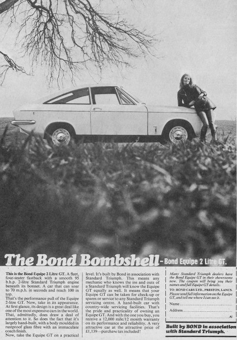 Bond Equipe 2 Litre GT