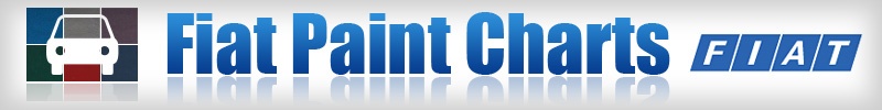 Fiat Paint Charts