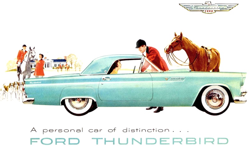 1960 Ford Thunderbird Paint Charts and Color Codes