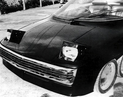 Front of Panther Six with Cibie headlights