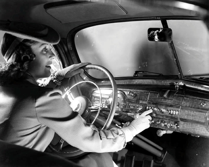 1940 Packard 120 Interior