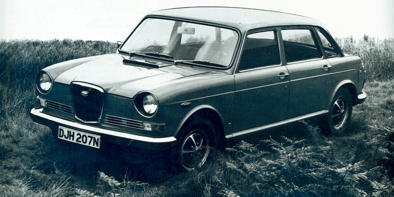 1973 Wolseley Six, which was fitted with a 2.2 litre six-cylinder engine transversely mounted and driving the front wheels