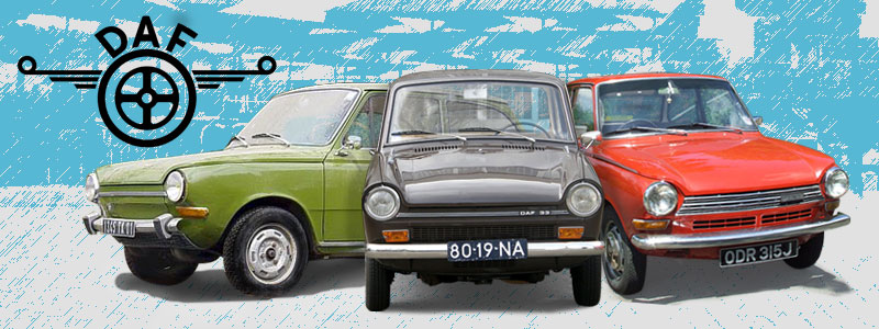 1969 to 1974 DAF Paint Charts and Color Codes