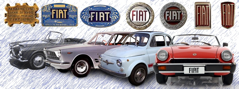 1957 to 1975 Fiat Paint Charts and Color Codes