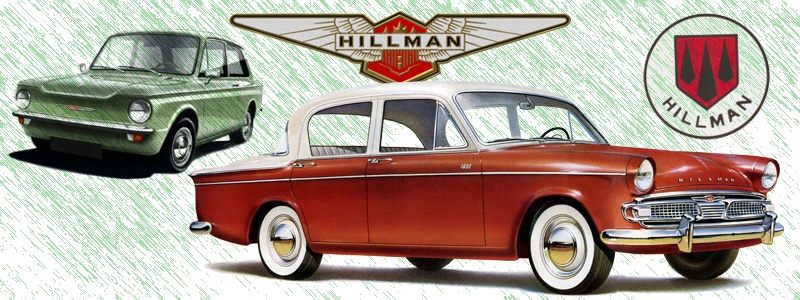 Hillman Car Brochures