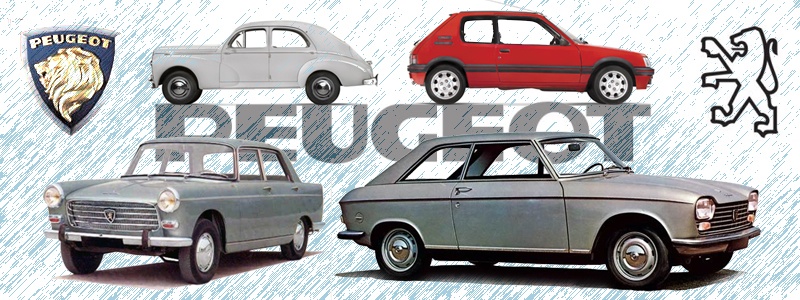 1966 to 1969 Peugeot Paint and Color Codes