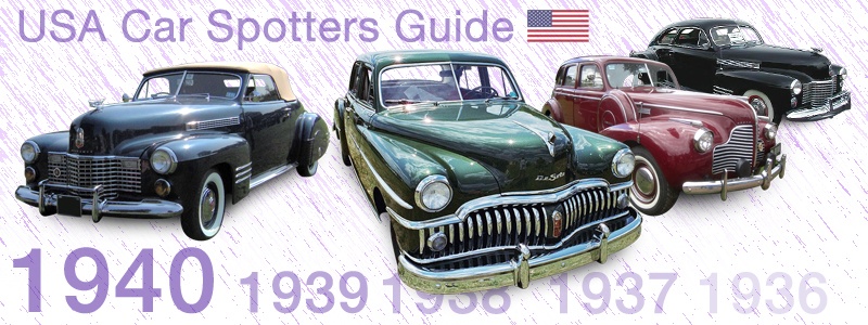 American Car Spotters Guide - 1940